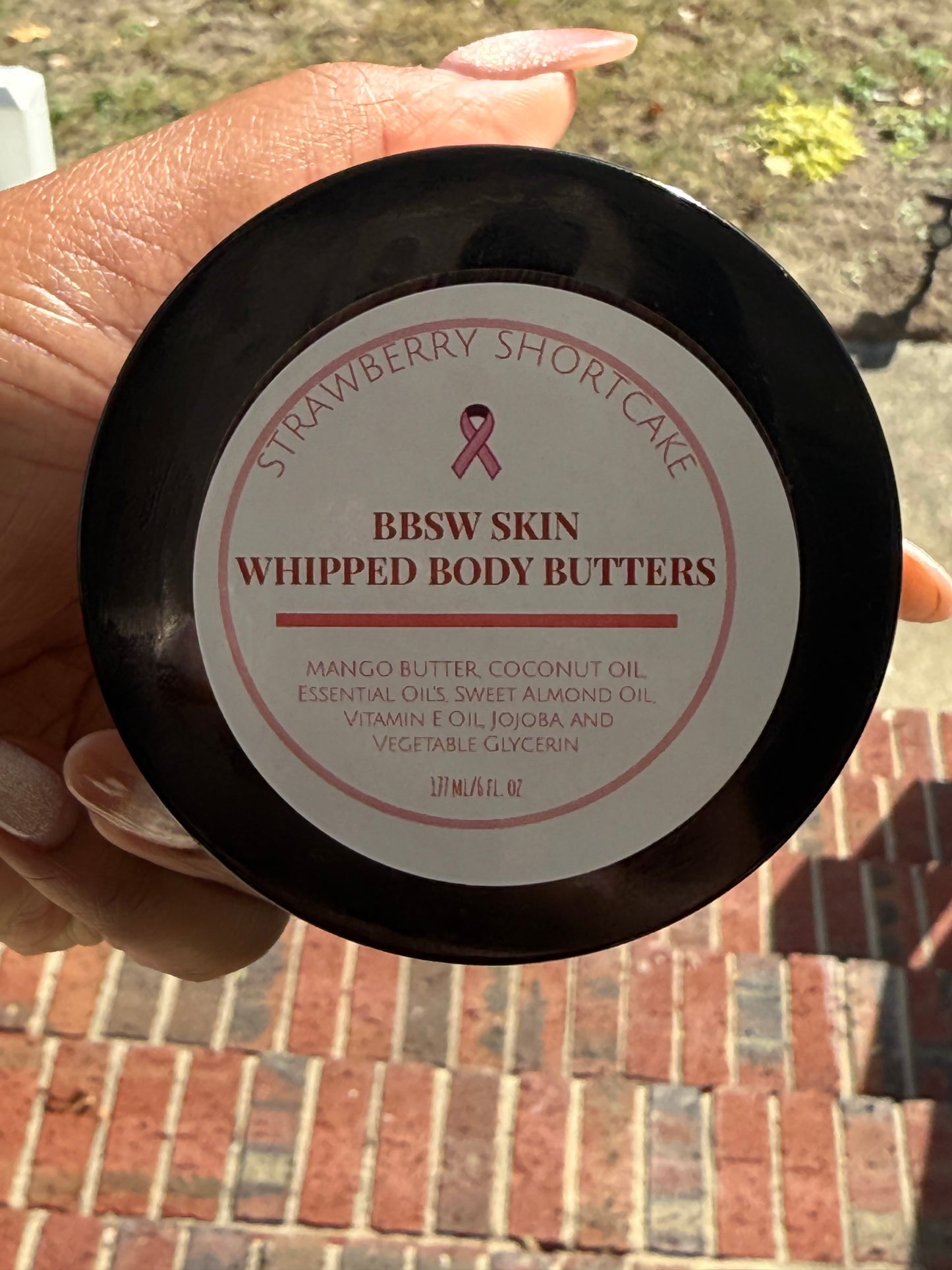 Strawberry Shortcake Shimmer - Whipped Body Butter - Breast Cancer Awareness.