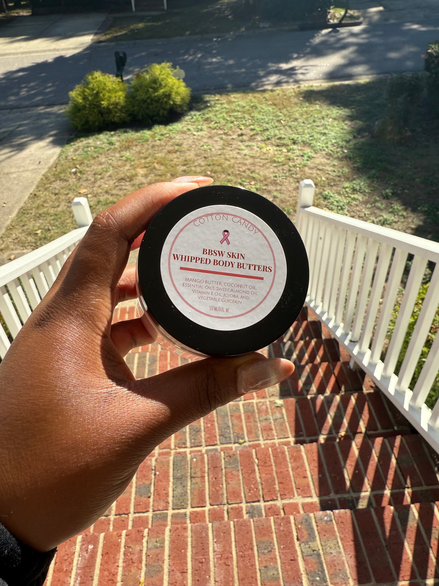 Cotton Candy Shimmer - Whipped Body Butter - Breast Cancer Awareness.